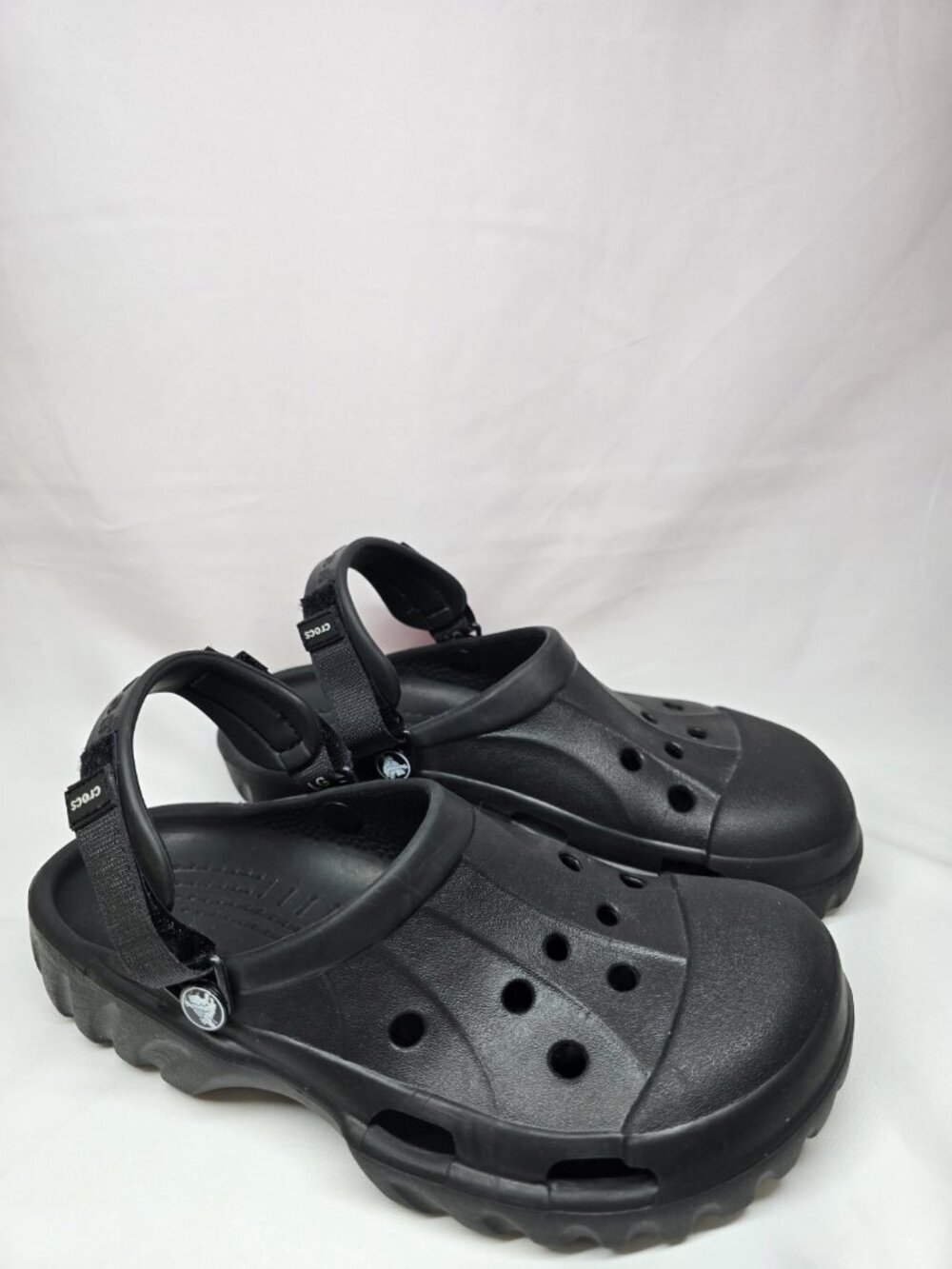 Crocs Offroad Sport Clog Black Sandals Men's 8/ Women's 10